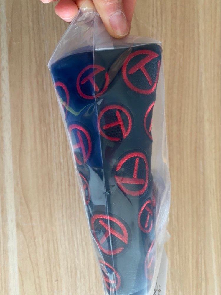 HeadCover Dancing Red Circle T For Tour Use Only Blade Putter