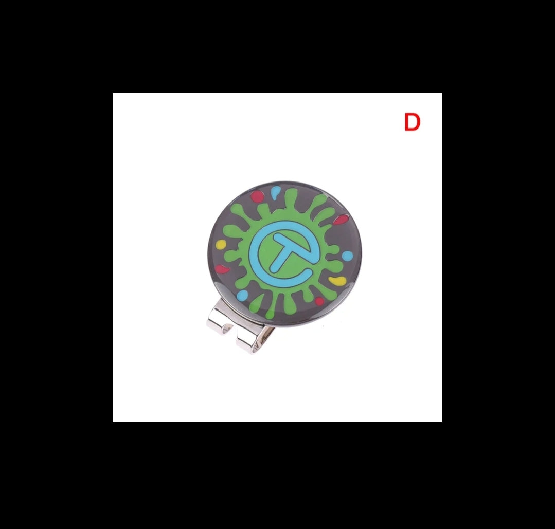 Magnetic Cartoon Golf Hat Clip